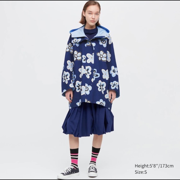 Uniqlo x Marni Women's Blocktech Oversized Half Coat - Picture 4 of 6